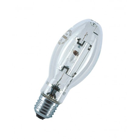 Лампа газоразрядная металлогалогенная HQI-E 150W/NDL 150Вт эллипсоидная 4200К E27 прозр. OSRAM 4050300434018