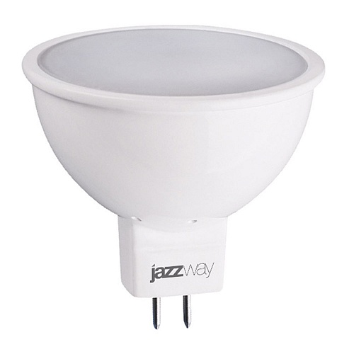 Лампа светодиодная PLED-ECO-JCDR 5Вт 4000К белый GU5.3 400лм 220-240В JazzWay 4690601037107